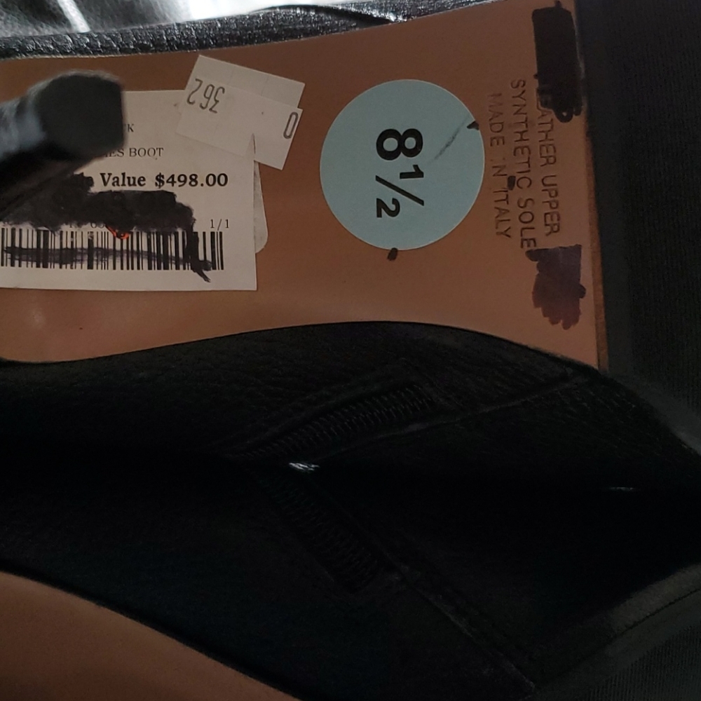 NWT Valentina Knee High Leather Womens Boots - Picture 13 of 14